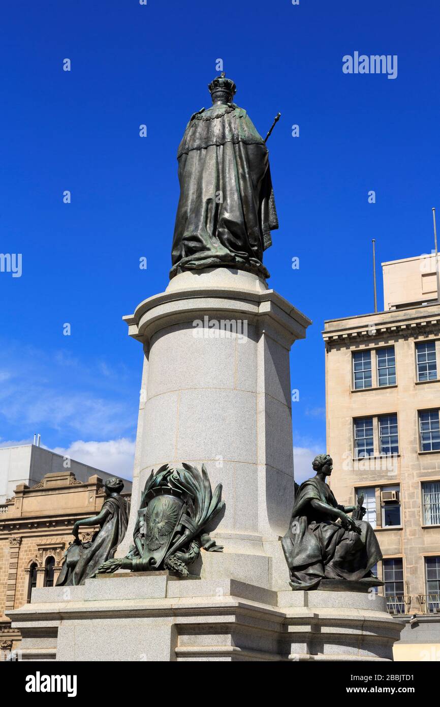 Edward VII Statue, North Terrace, Adelaide, South Australia, Australia