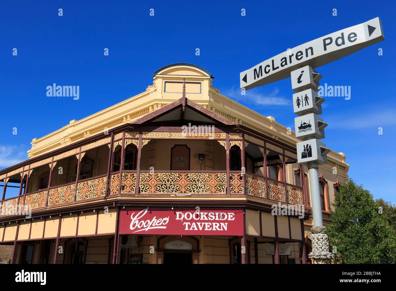 Dockside Tavern, Port Adelaide, South australia, Australia Stock Photo