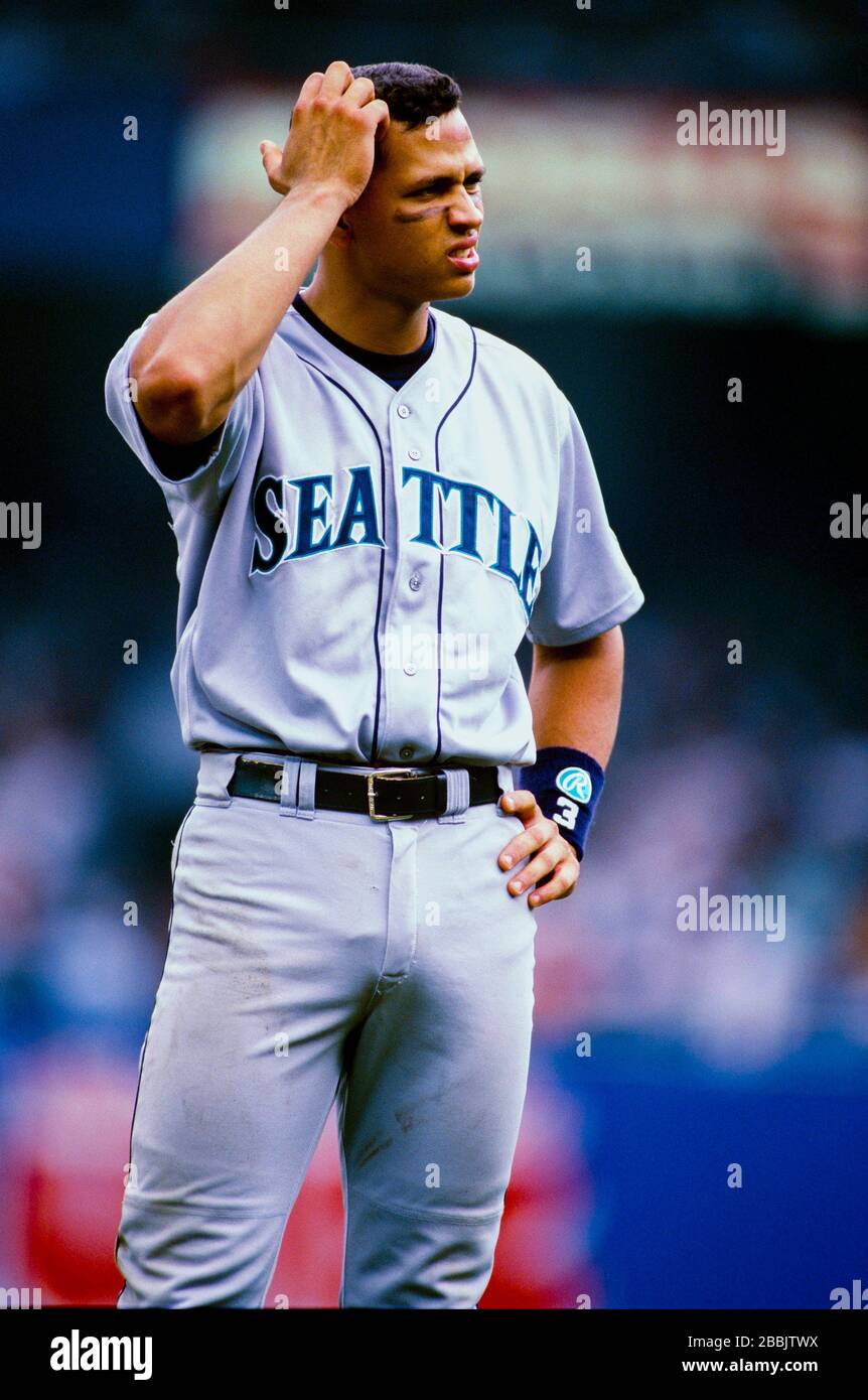 Alex Rodriguez of the Seattle Mariners Stock Photo - Alamy