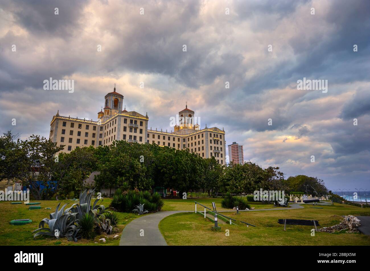 Hotel Nationale, Havana, Cuba Stock Photo