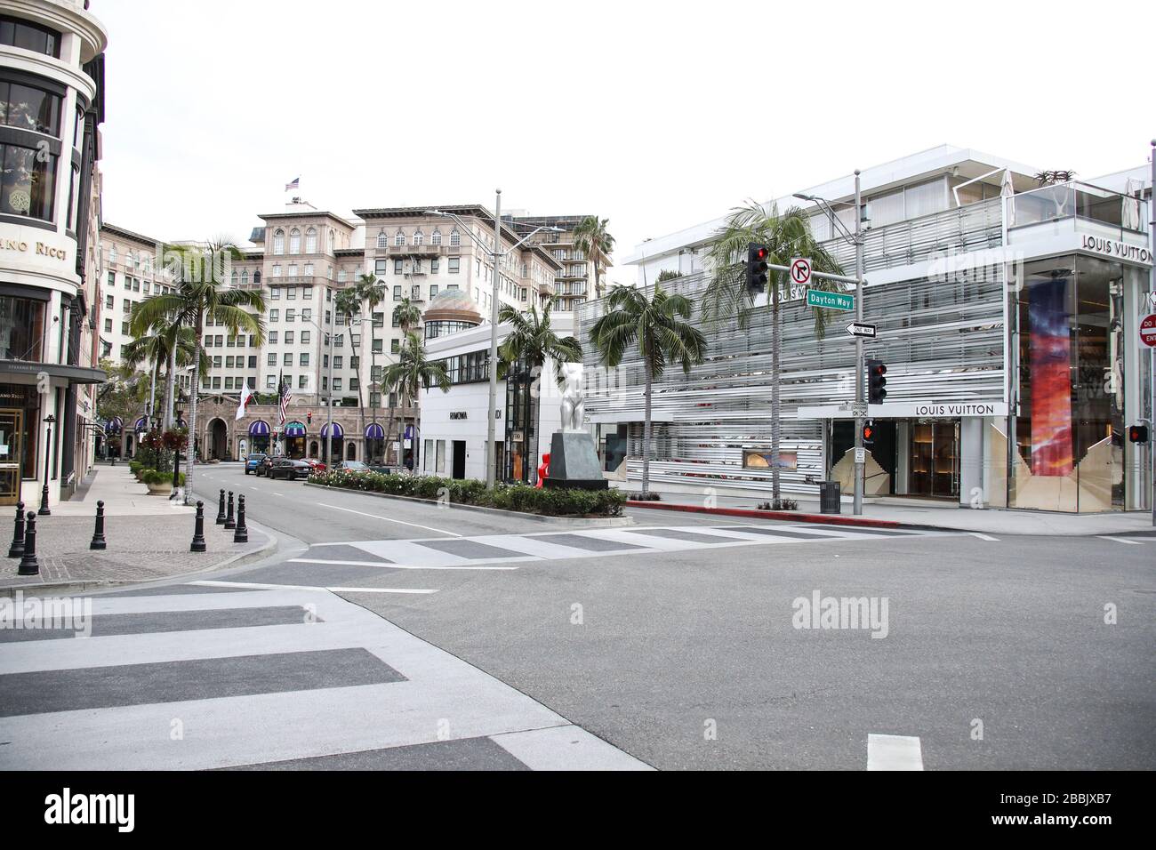 Louis Vuitton Store At Rodeo Drive In Beverly Hills California Stock Photo  - Download Image Now - iStock