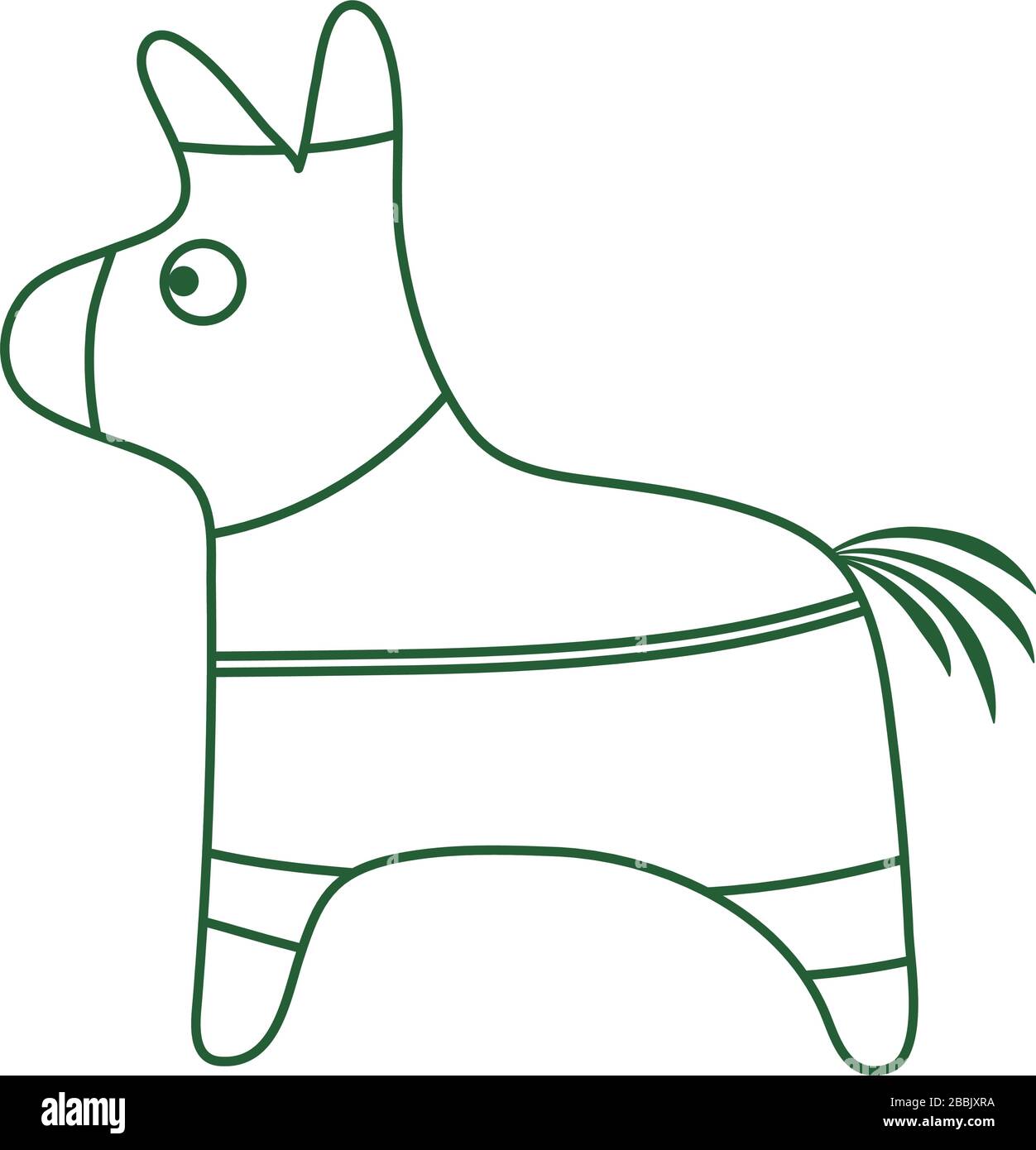 Donkey Pinata Template Printable