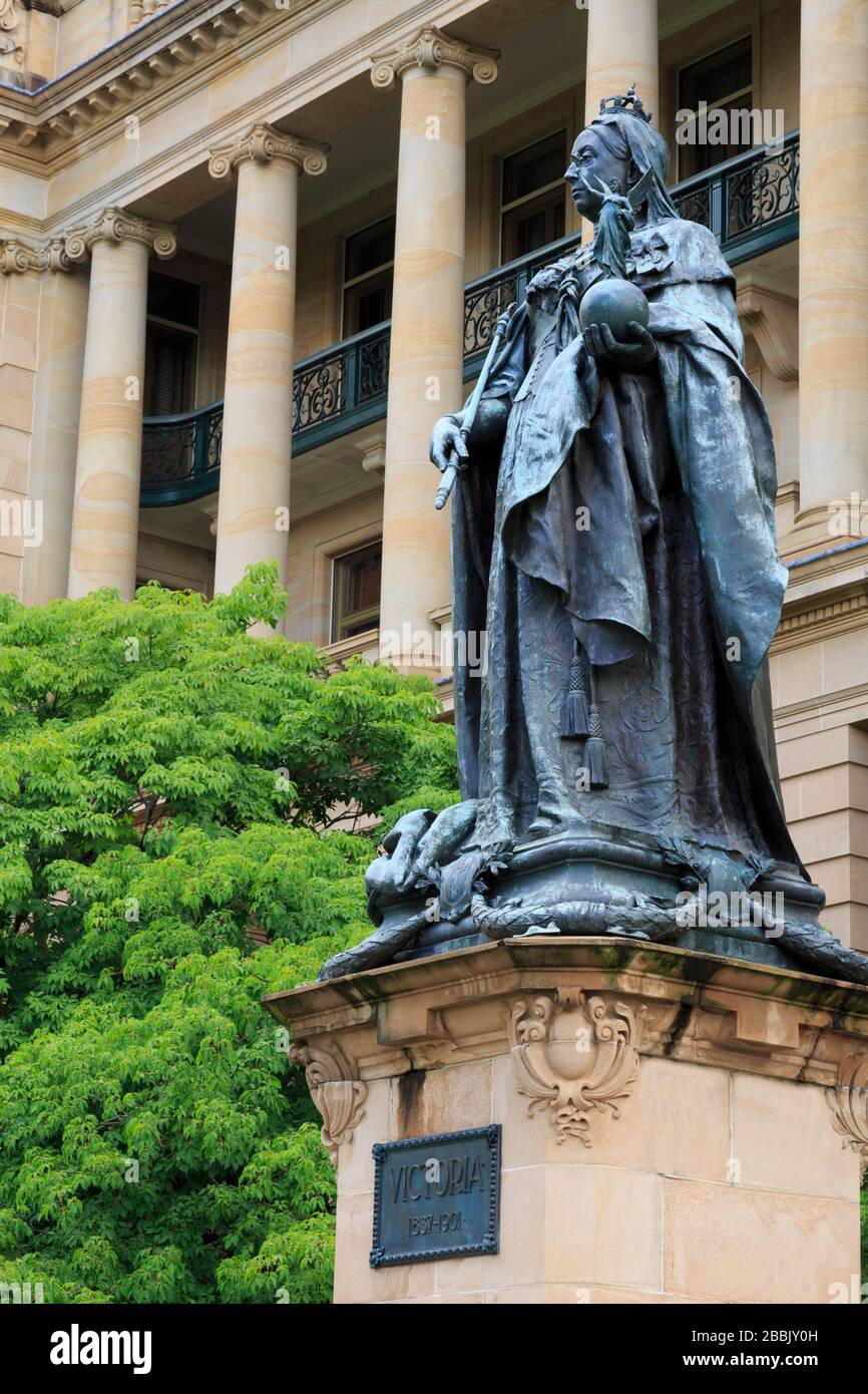 Queen Victoria Statue, Treasury Casino, Brisbane, Queensland, Australia