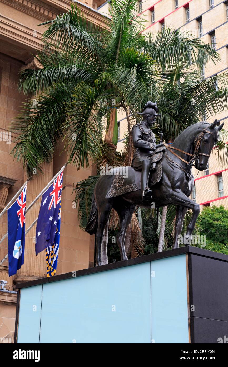 King Statue in King Square, Brisbane, Queensland