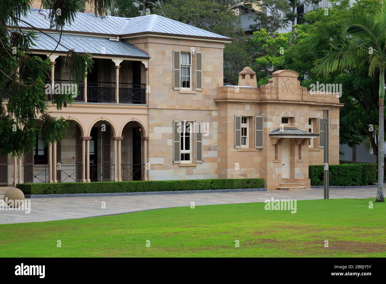 Old Government House, Brisbane, Queensland, Australia Stock Photo