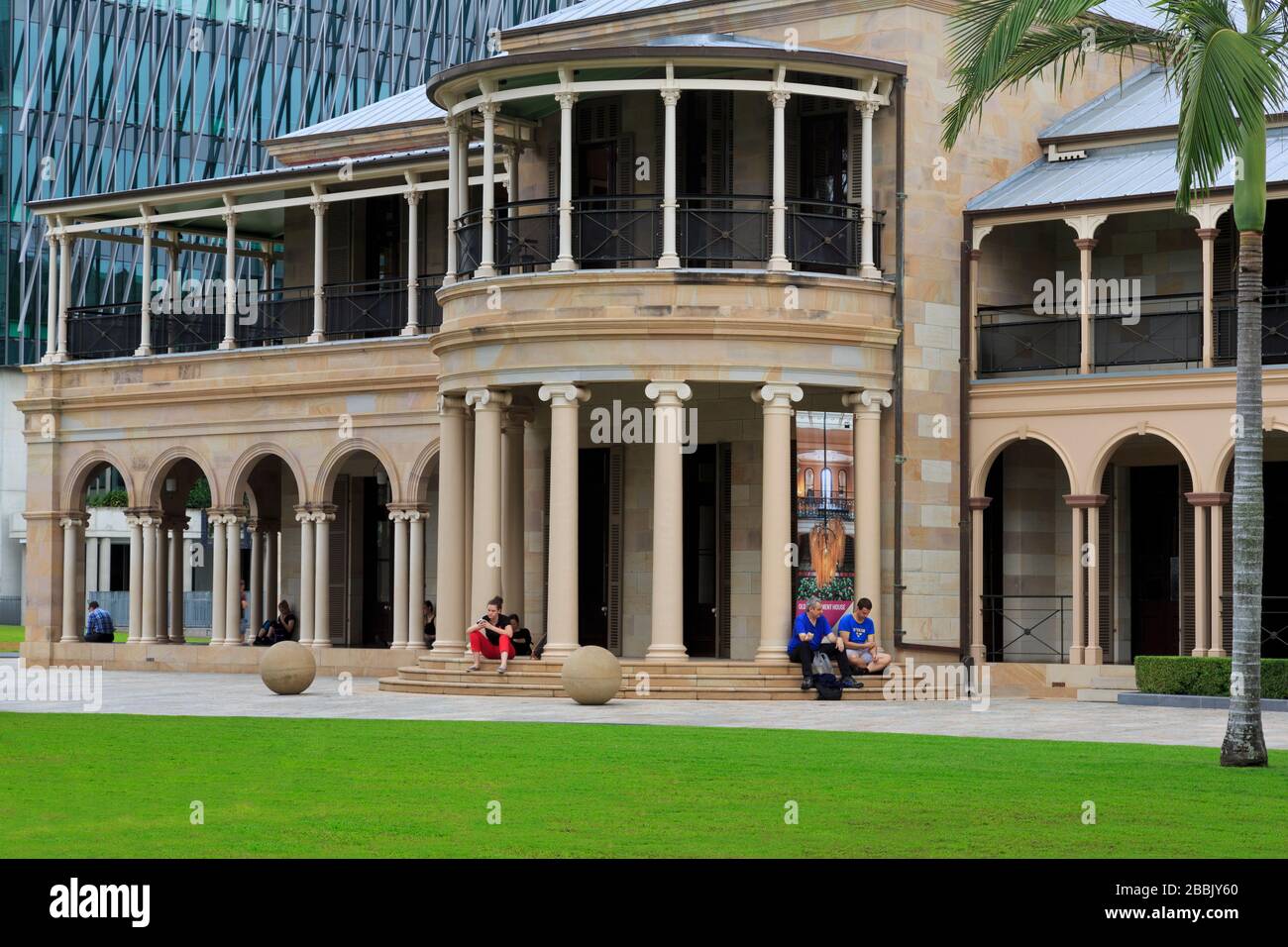 Old Government House, Brisbane, Queensland, Australia Stock Photo