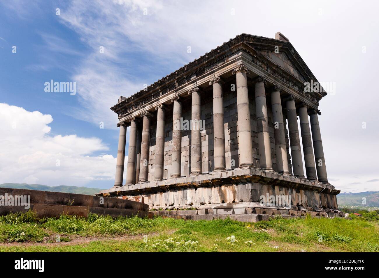 Garni Temple, Temple of Garni, is pre christian, Armenian Sun god Mihr