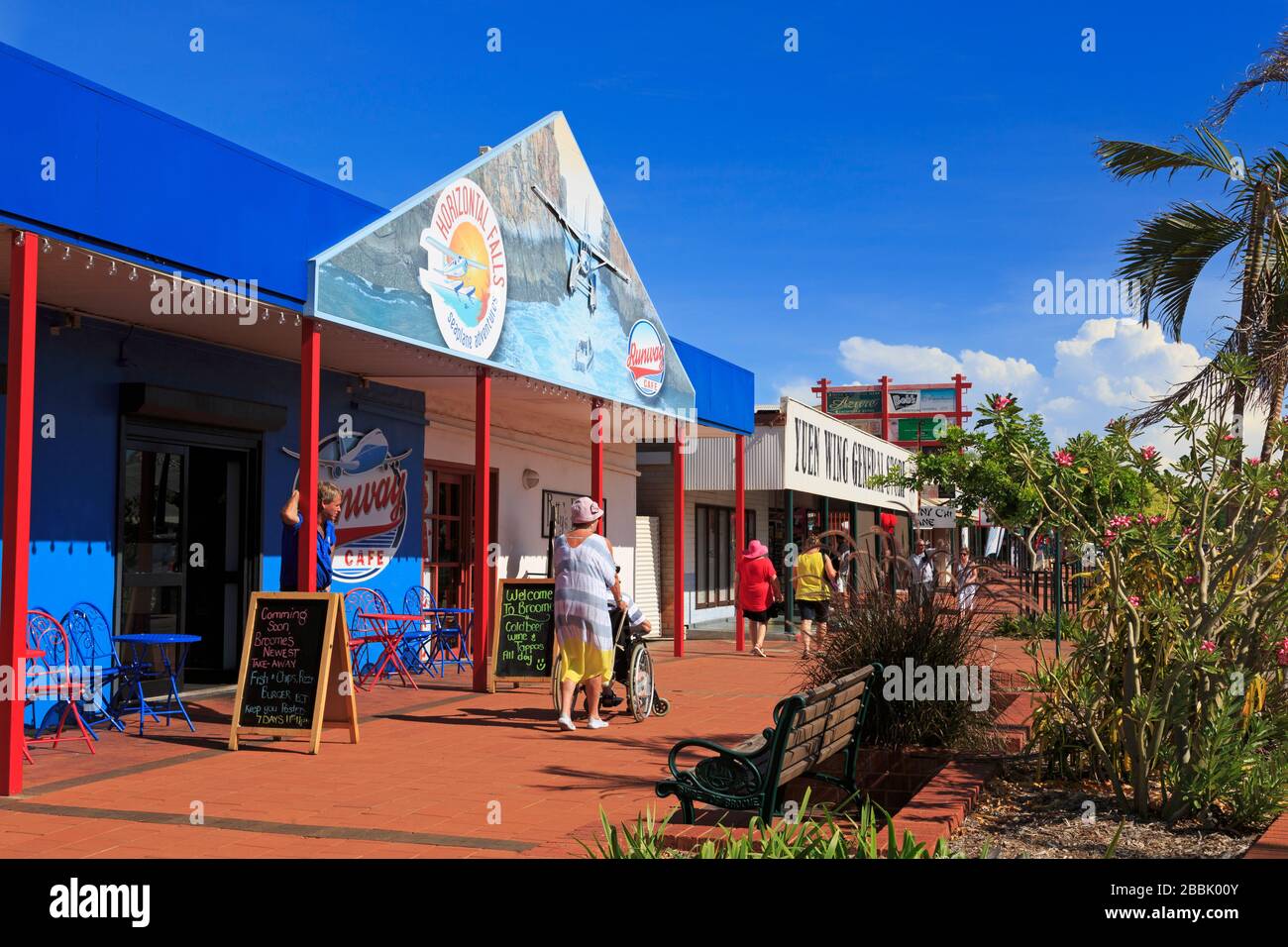 Runway Cafe, Broome, Western Australia Stock Photo Alamy