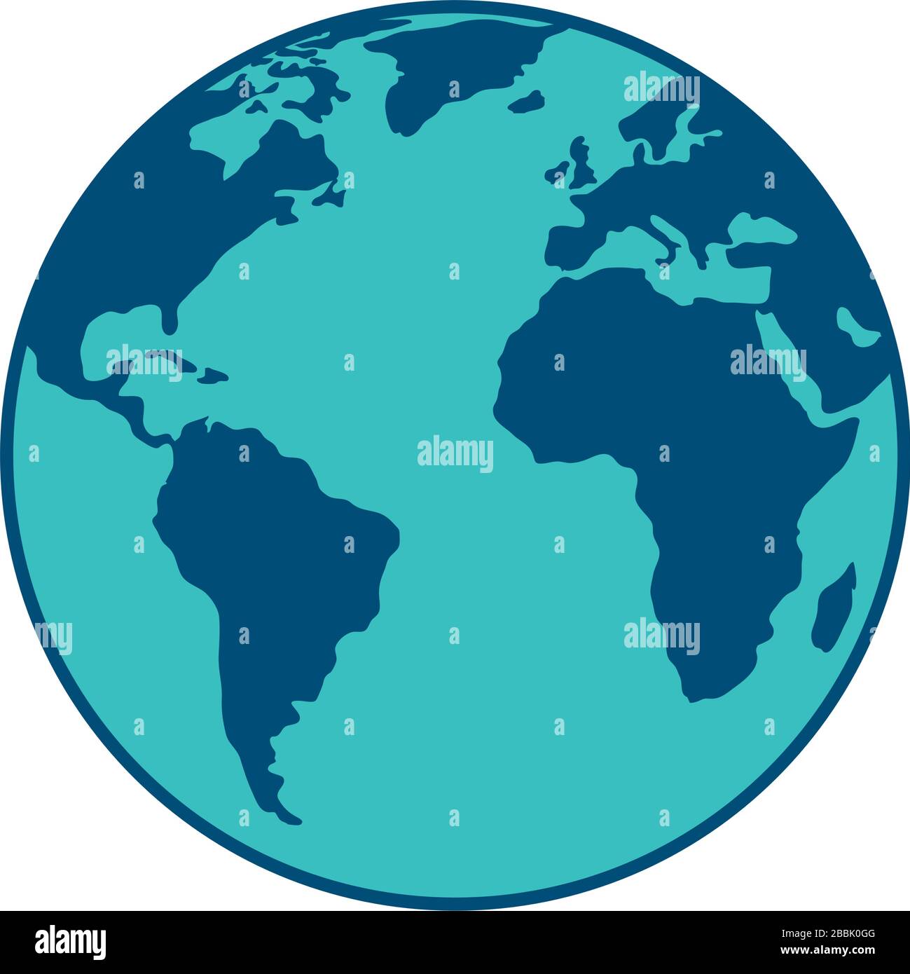 world planet earth isolated icon Stock Vector Image & Art - Alamy