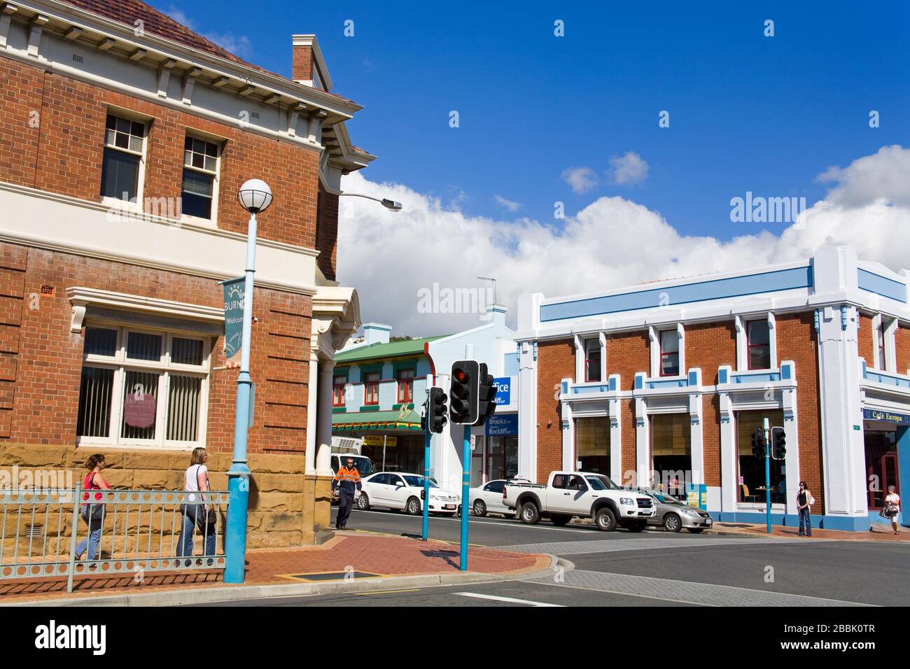 Cattley Streetcentral Business Districtburnie Citytasmaniaaustralia