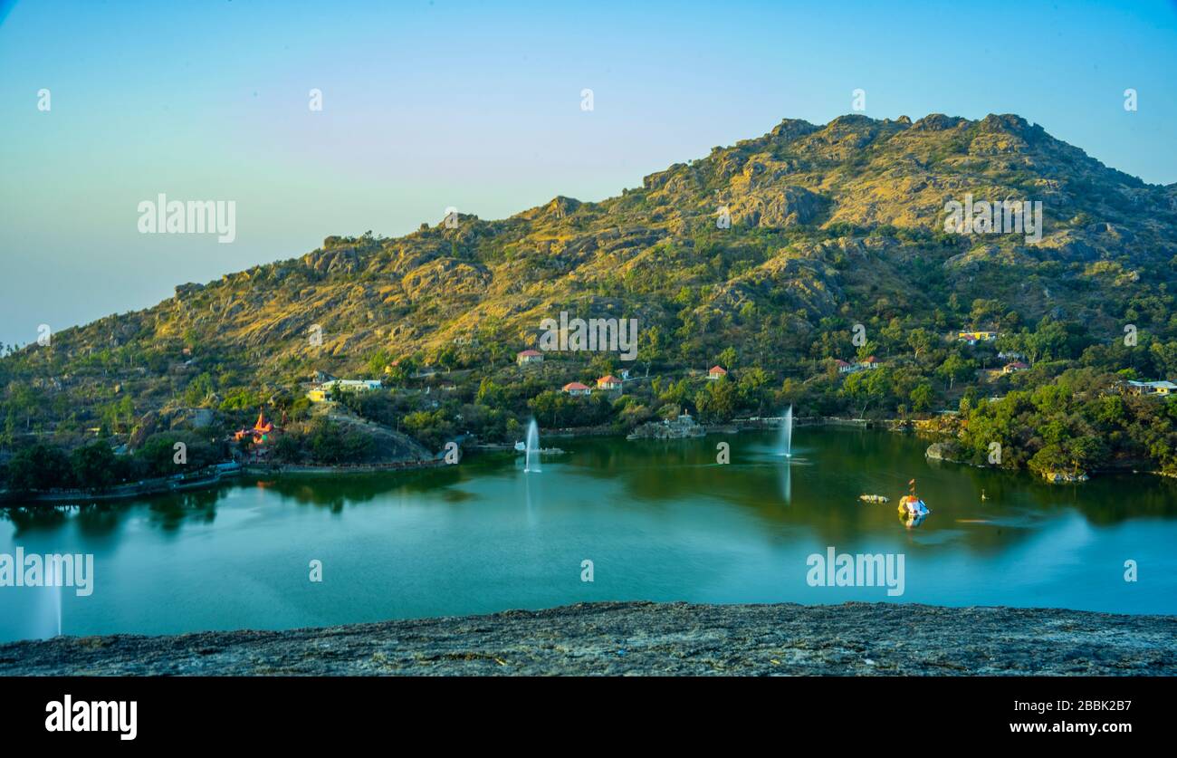 Mount Abu is a hill station in western India’s Rajasthan state, near