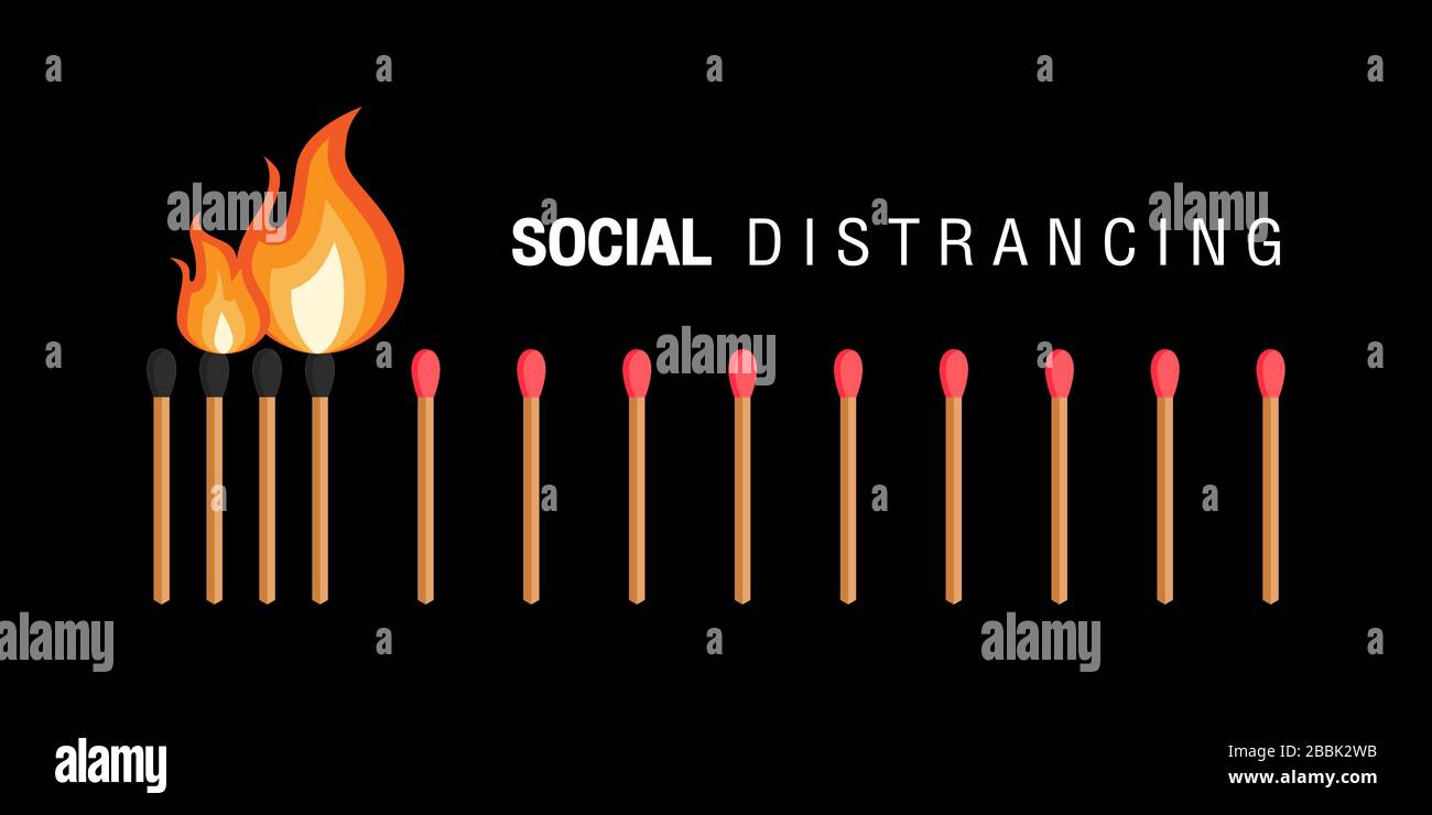 Prevent the spread of fire Stock Vector Images Alamy