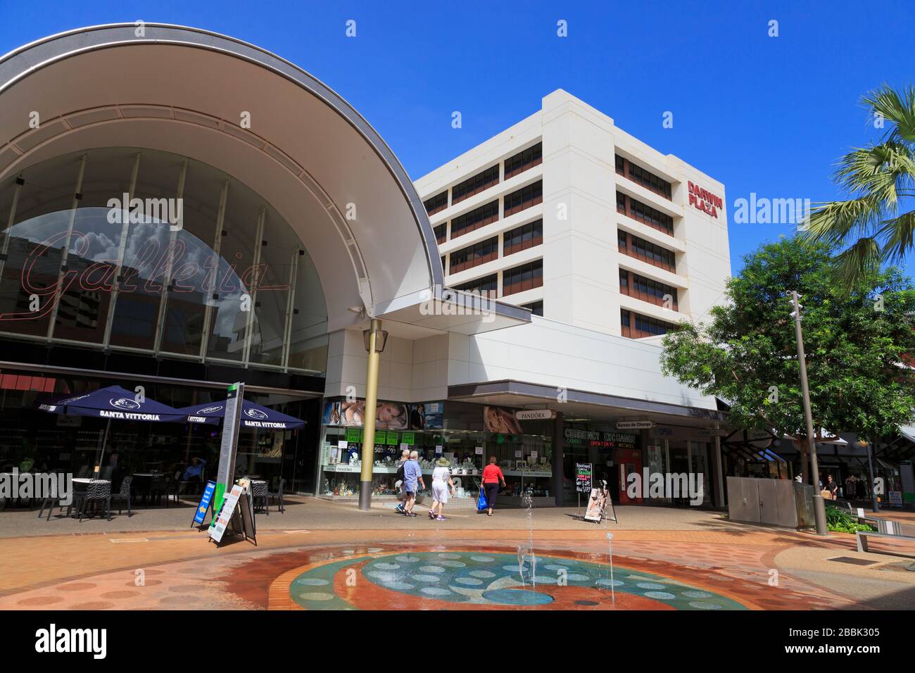Smith Street, Darwin City, Northern Territories, Australia Stock Photo