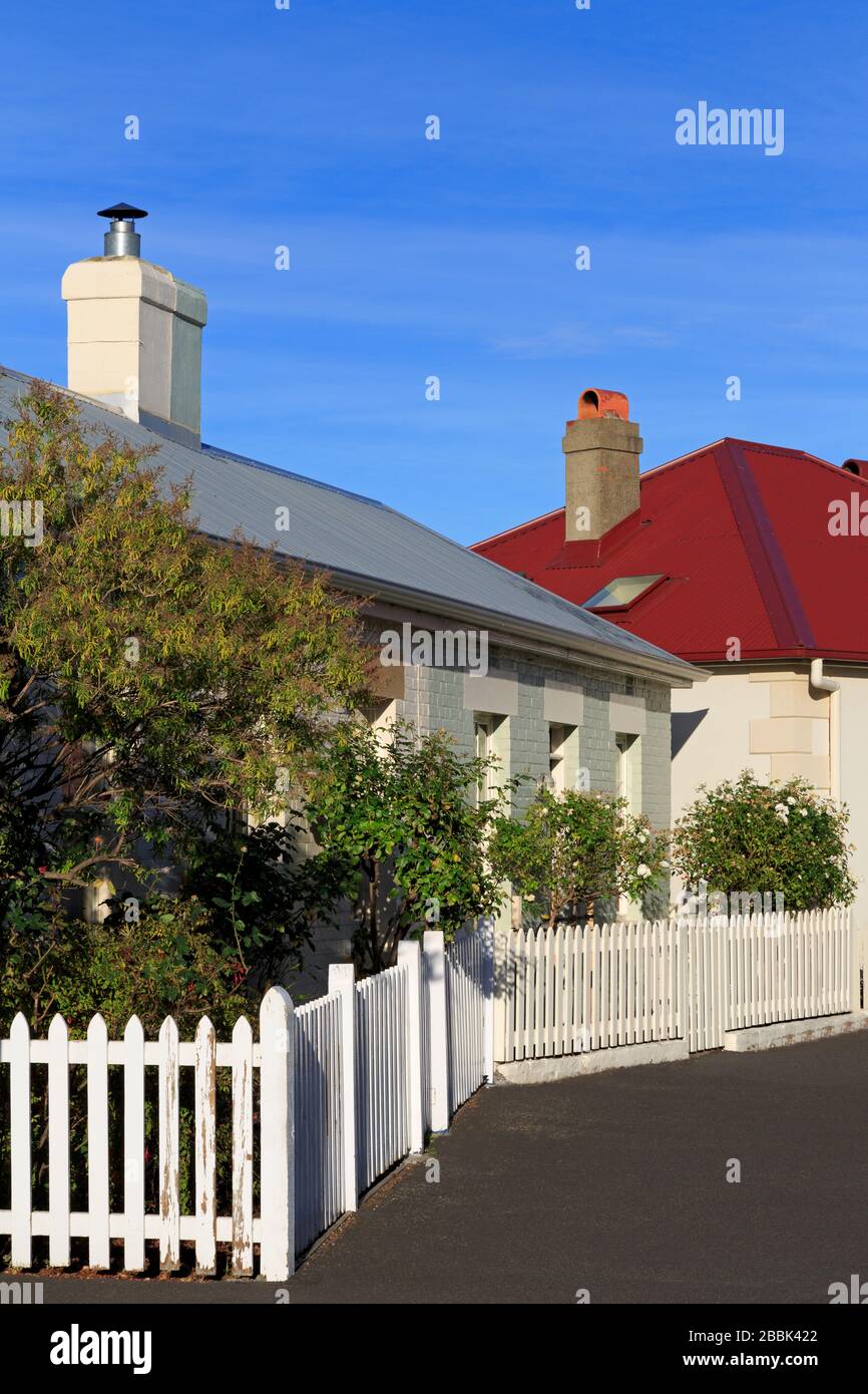 Arthur Circus, Historic Battery Point District, Hobart, Tasmania Island