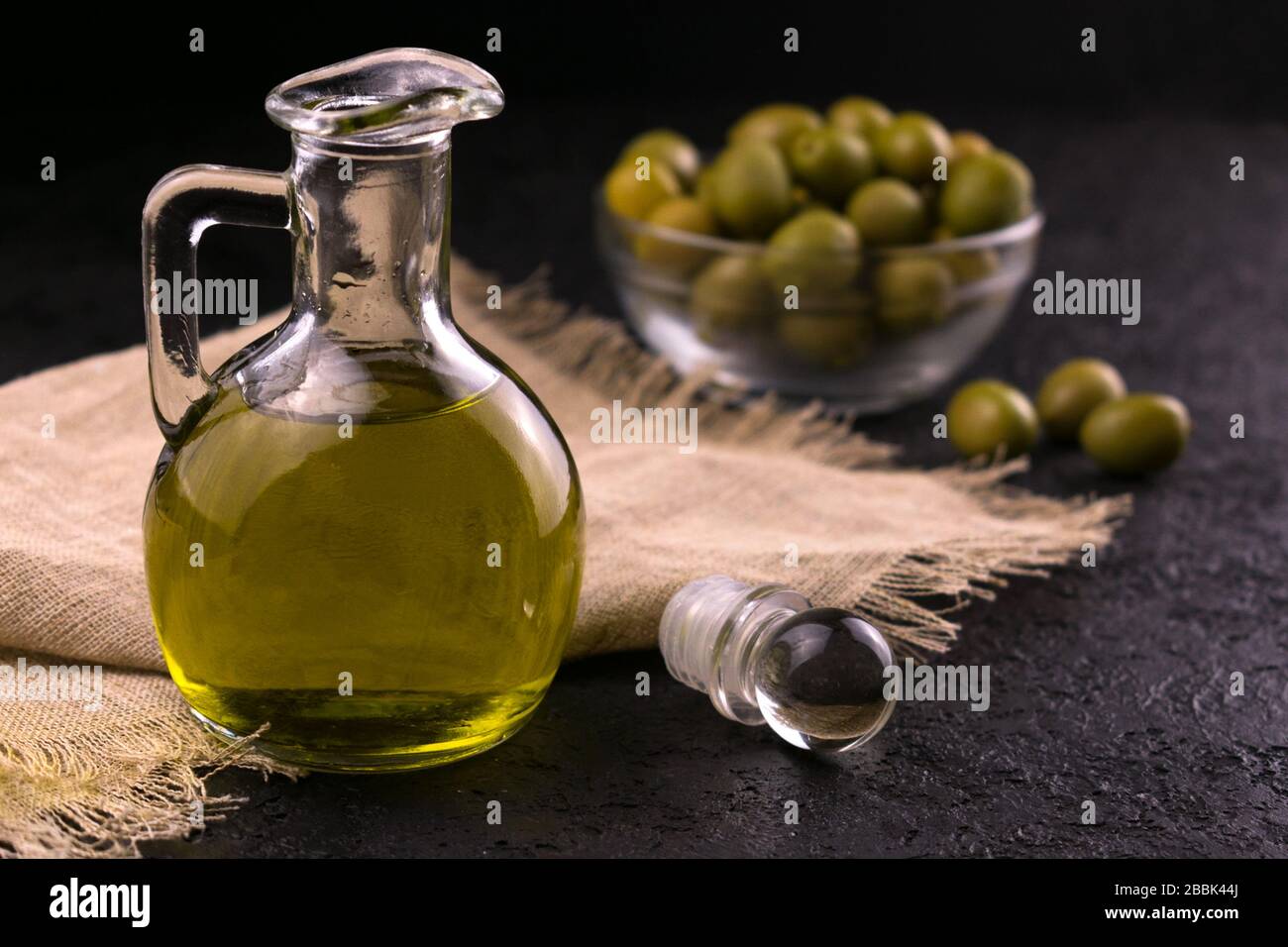 Olive oil in a jug hires stock photography and images Alamy