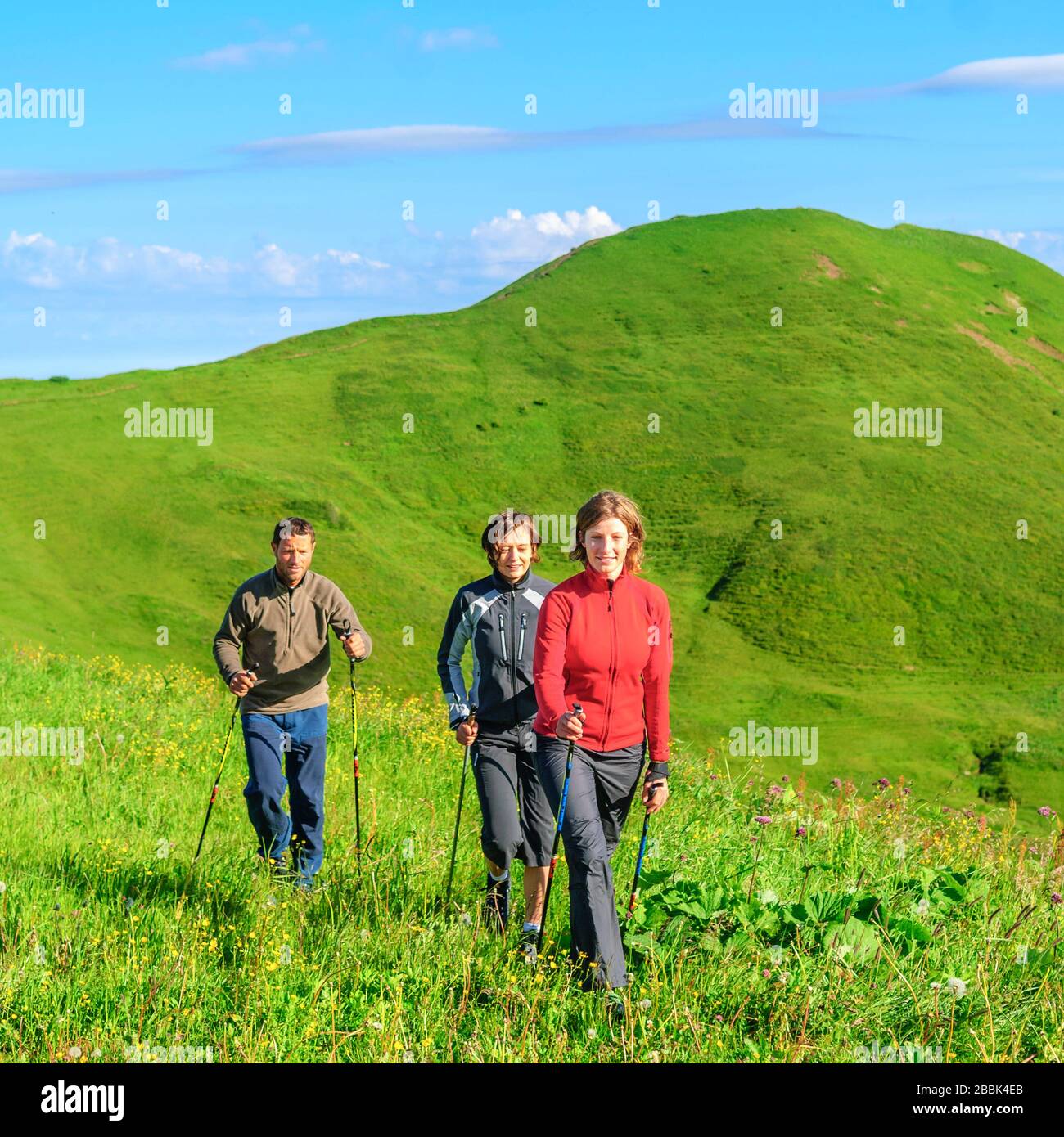 Group young healthy sporty hi-res stock photography and images - Alamy