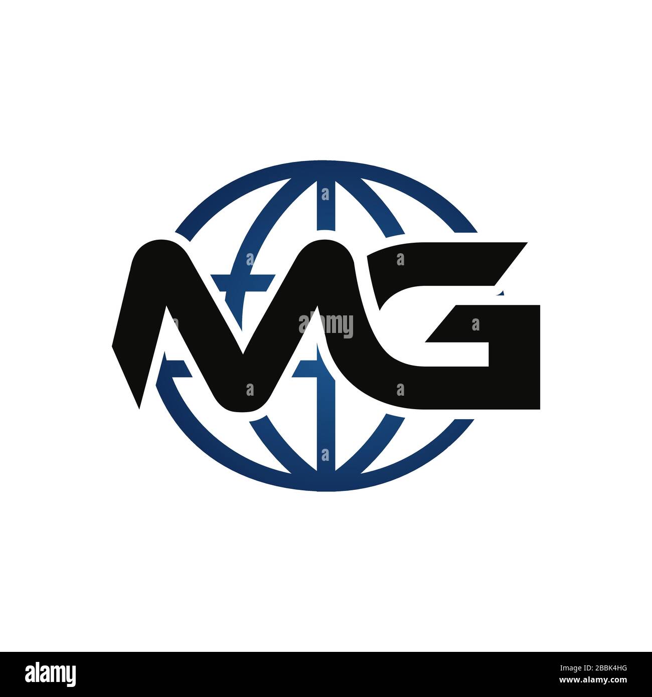Premium Vector  Monogram logo design concept vector. initial gm mg letter  mark symbol icon logo vector