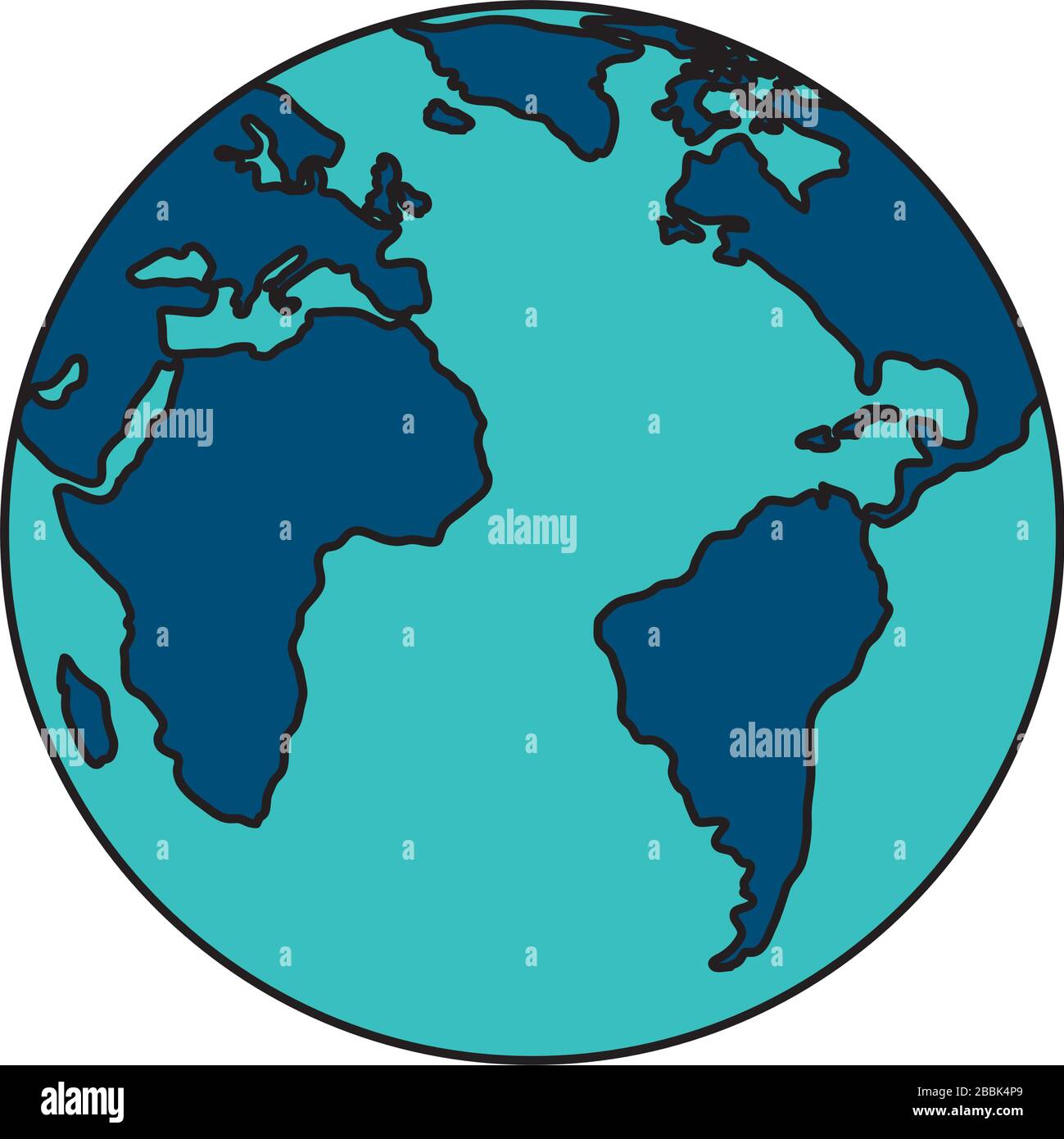 world planet earth isolated icon Stock Vector Image & Art - Alamy