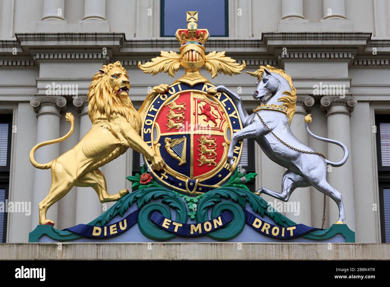 Coat of Arms, Department of Education, Melbourne, Victoria, Australia