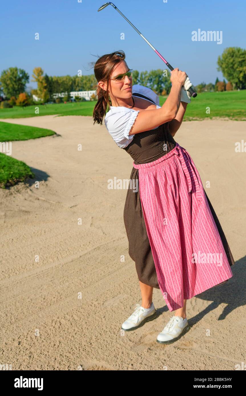 Traditional golf shop outfit