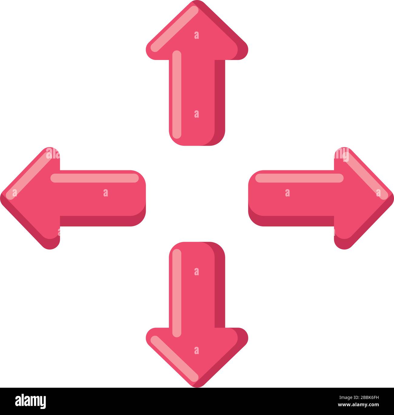 Arrow left right four north south east west equivalent same hi-res