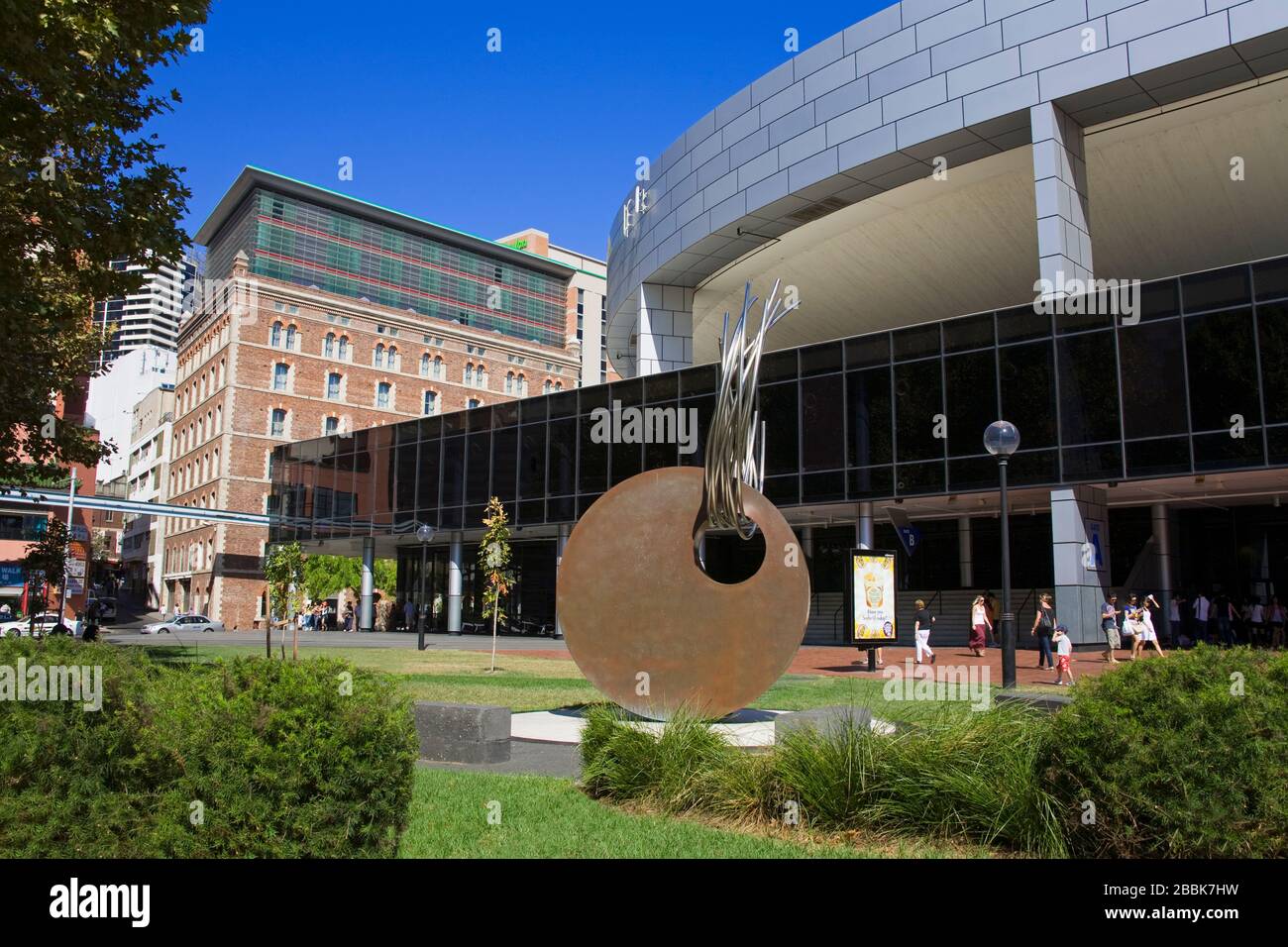 'A Place for Reflection' sculpture by Bernie Banton, Sydney
