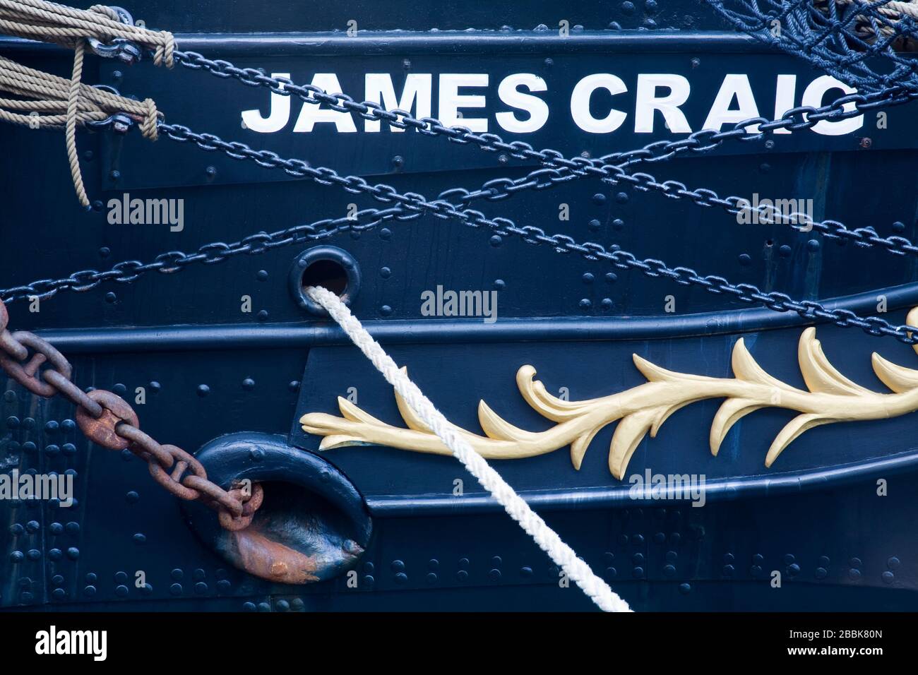 Sailing ship 'James Craig' in Darling Harbour,Central Business District