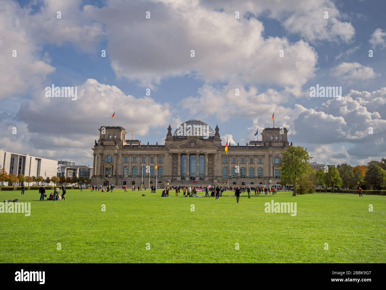 A Beautiful View Of The City Of Berlin In Germany Stock Photo - Alamy