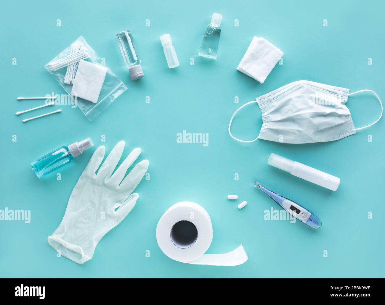 Coronavirus ( covid-19 ) prevention equipment.medical supplies.virus  outbreak situation.body health care.washing and cleaning your hand.protect  yourse Stock Photo - Alamy