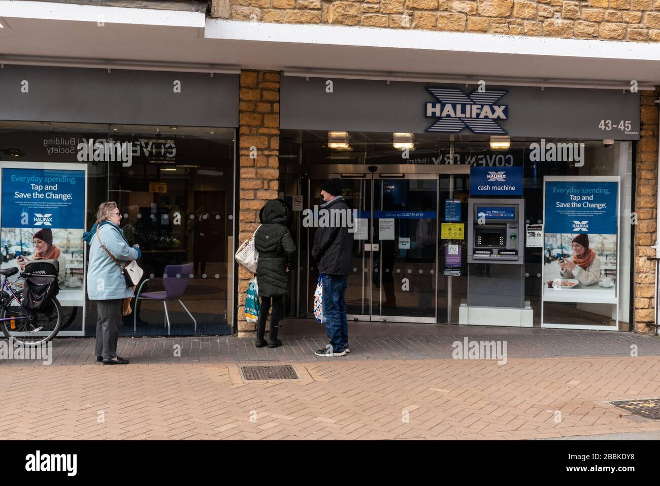 Halifax bank in town centre hires stock photography and images Alamy