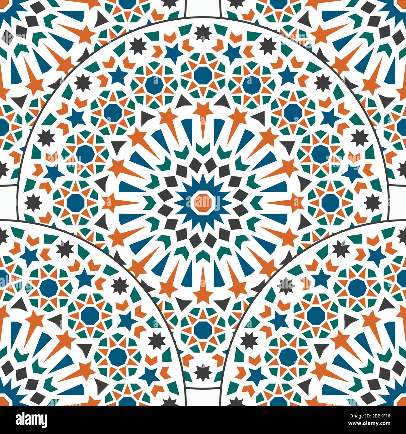 Vintage seamless pattern. Seamless template for your design. Stock Vector