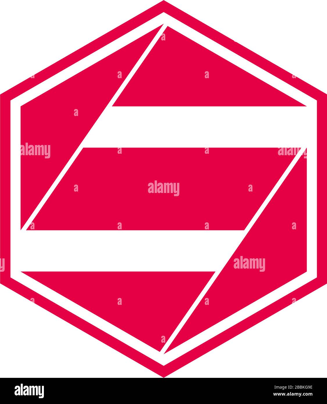 letter s hexagonal geometric 3d flat origami design logo vectors Stock ...