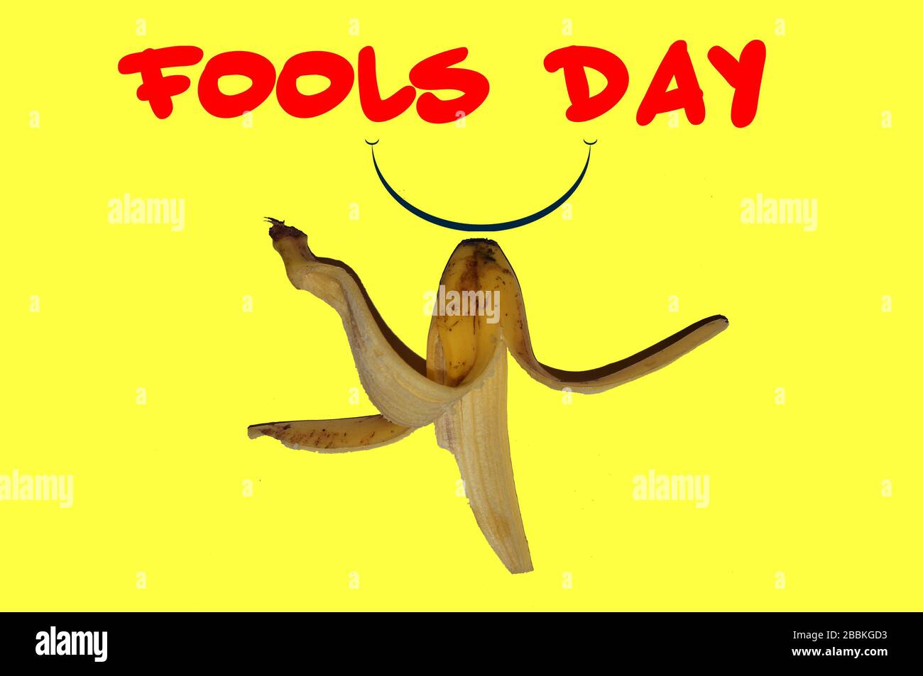 April Fools Day concept, idea or example, prank funny april fools day or april  fool day Stock Photo - Alamy