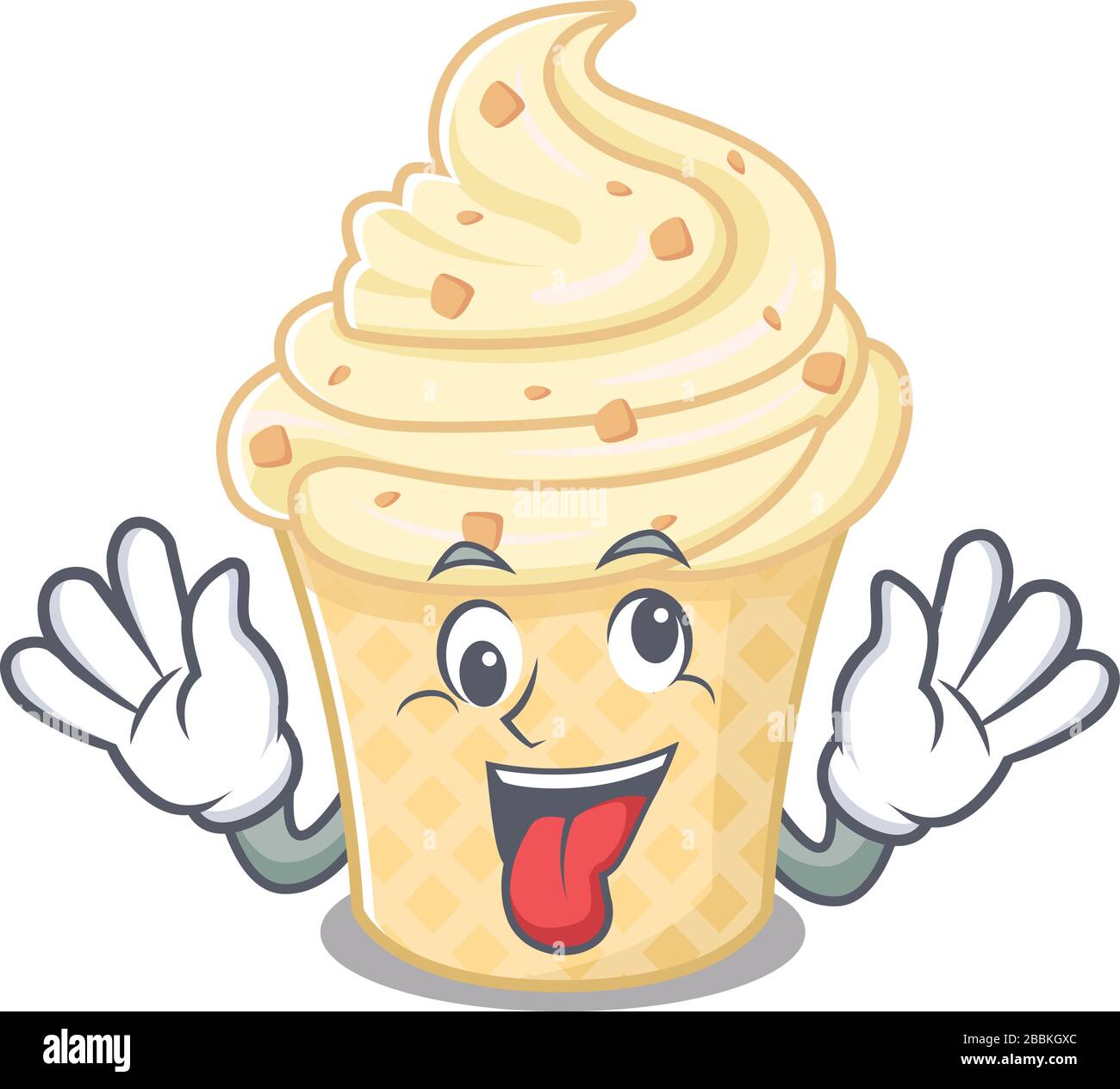 A cartoon design of vanilla ice cream having a crazy face Stock Vector Image & Art - Alamy A cartoon design of vanilla ice cream having a crazy face Stock Vector Image & Art - Alamy