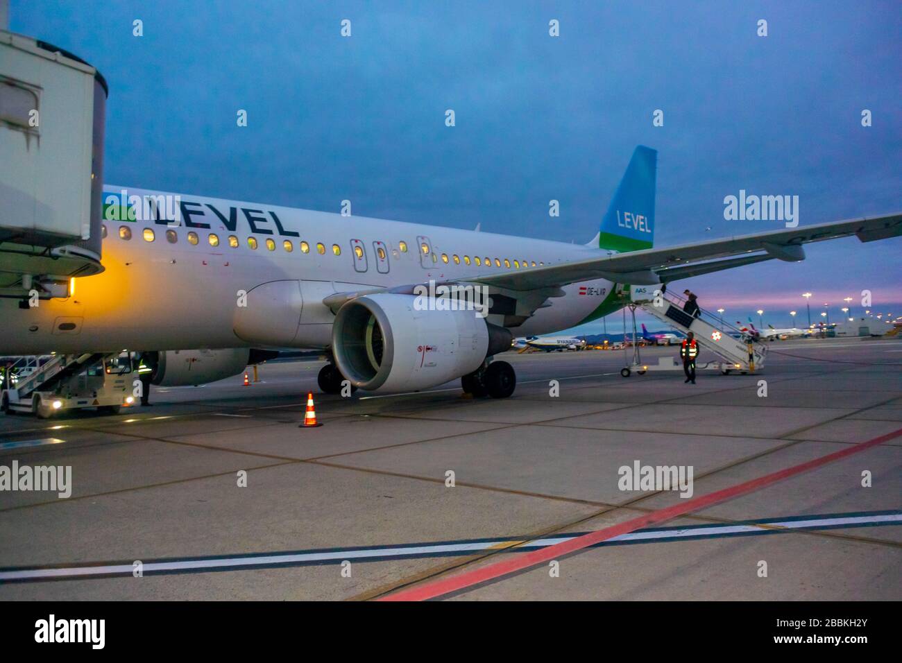 Vienna, Austria, Schwecht Airport, Travelling, Low Cost Airlines Plane