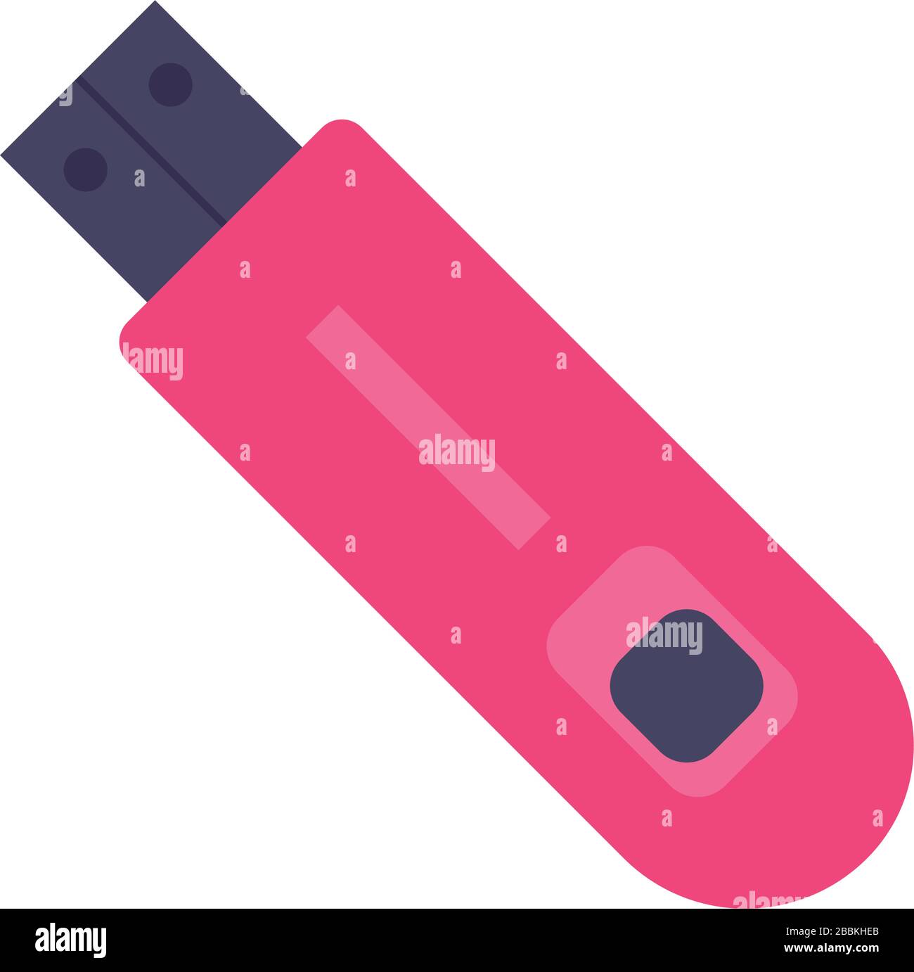 usb memory flat style icon Stock Vector Image & Art - Alamy
