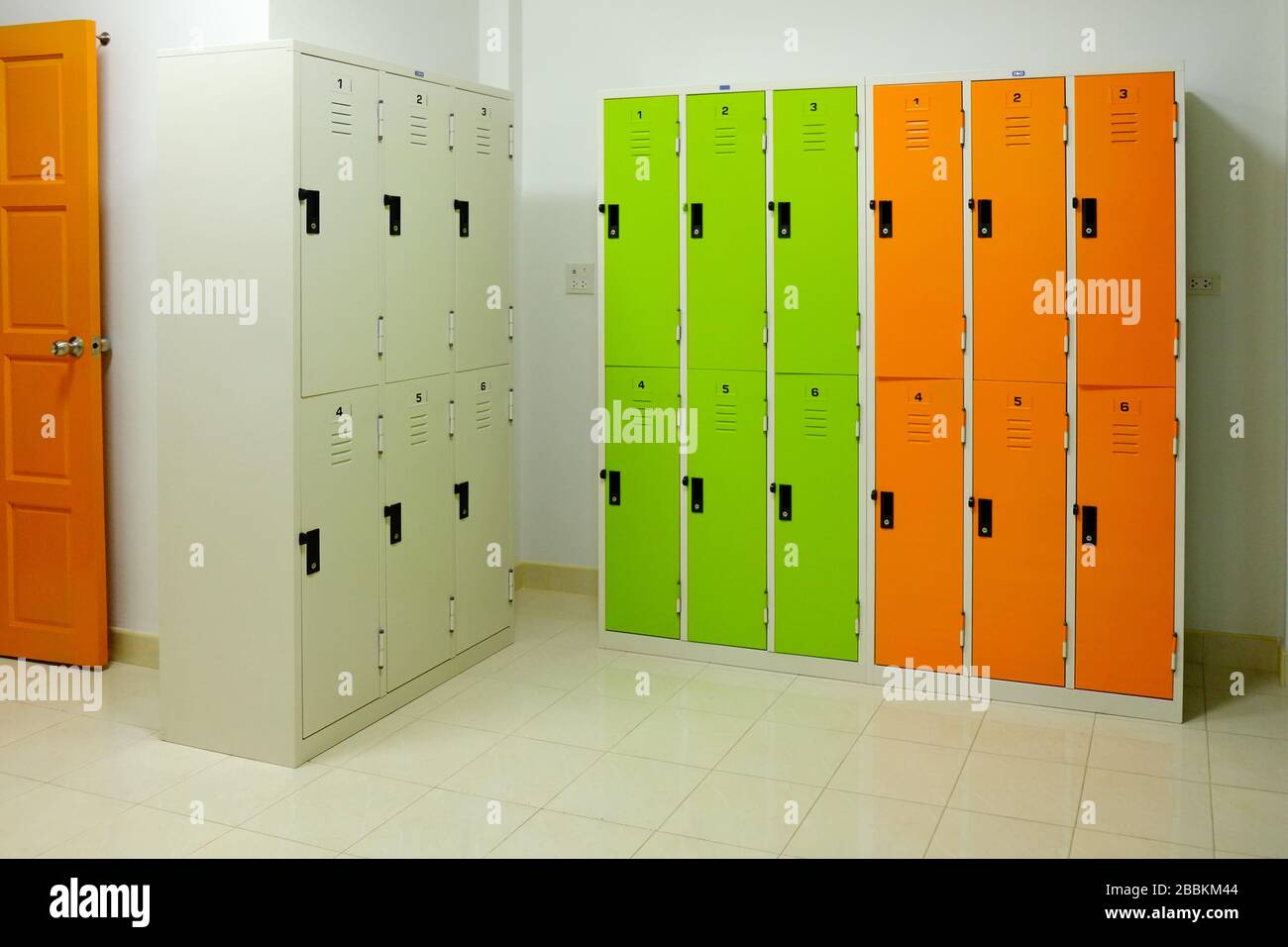 locker in hostel Stock Photo Alamy