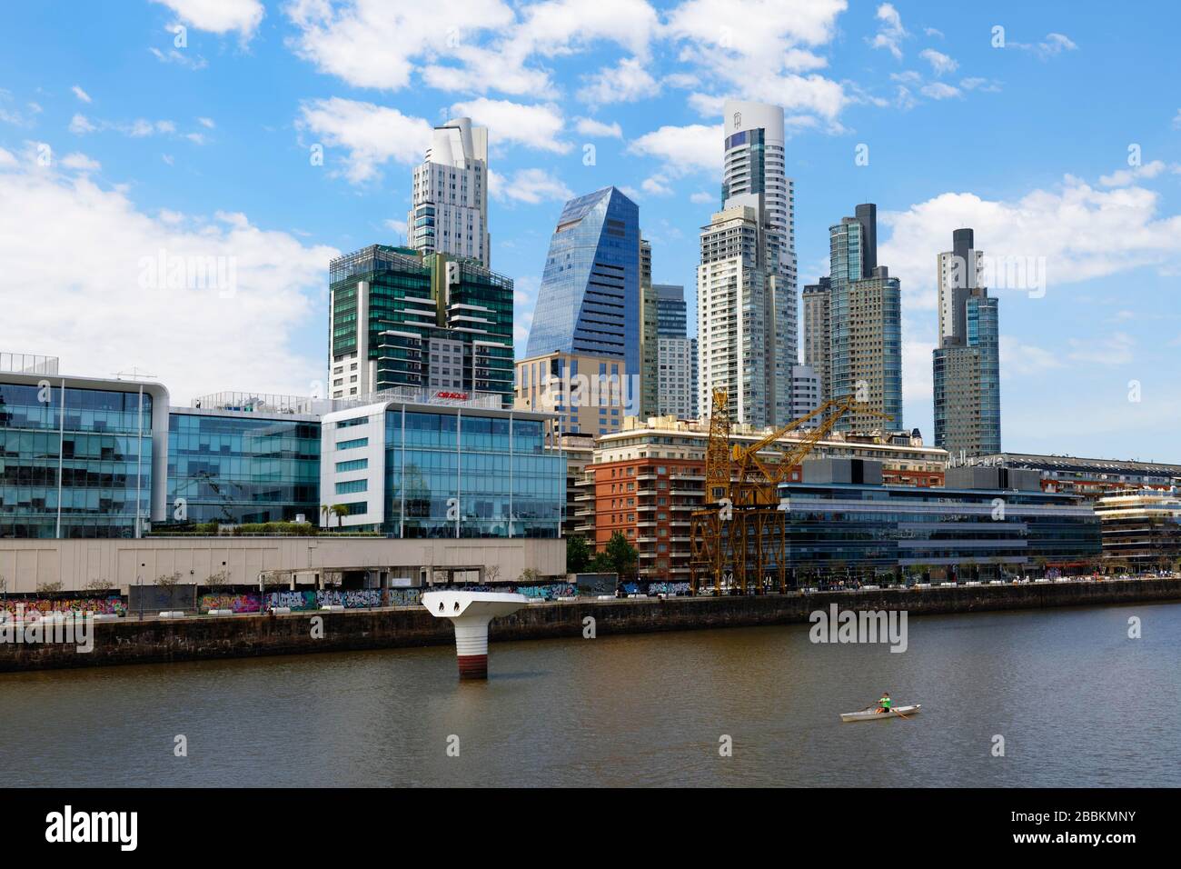 The City Skyline At Puerto Madero Buenos Aires Argentina Stock Photo the-city-skyline-at-puerto-madero-buenos-aires-argentina-stock-photo