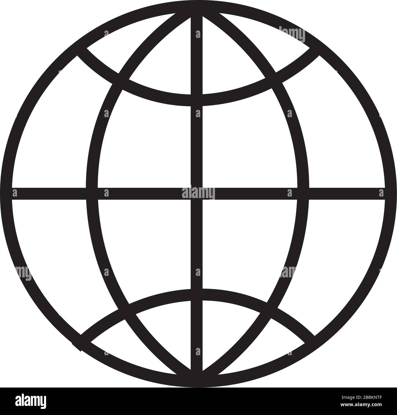 sphere browser line style icon Stock Vector Image & Art - Alamy
