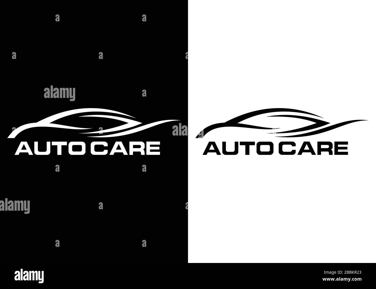 Abstract Car logo sign symbol for Automotive Company. Stock Vector