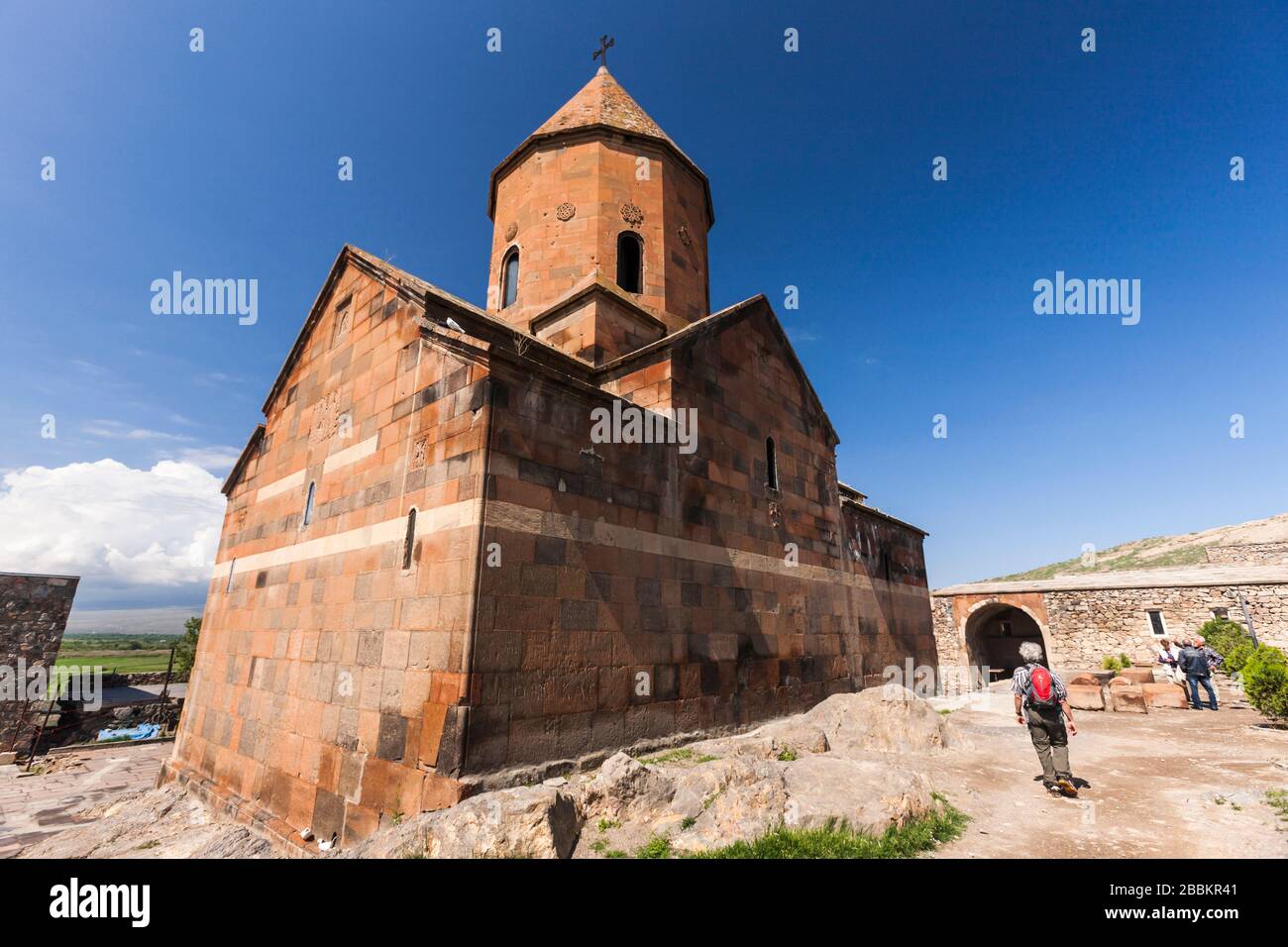 Khor Virap monastery, Armenian monastery complex, Ararat Province, Armenia, Caucasus, Asia Stock Photo