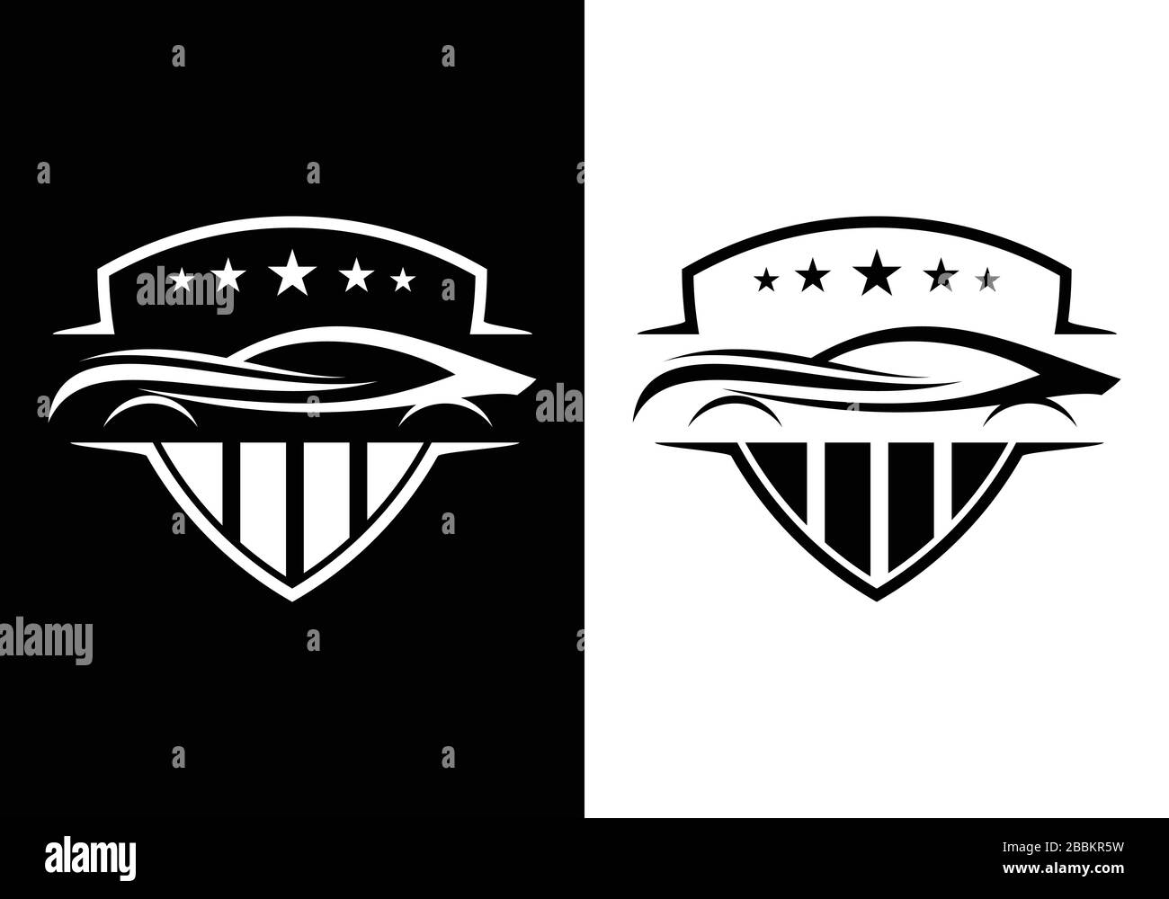 Abstract Car logo sign symbol for Automotive Company Stock Vector Image