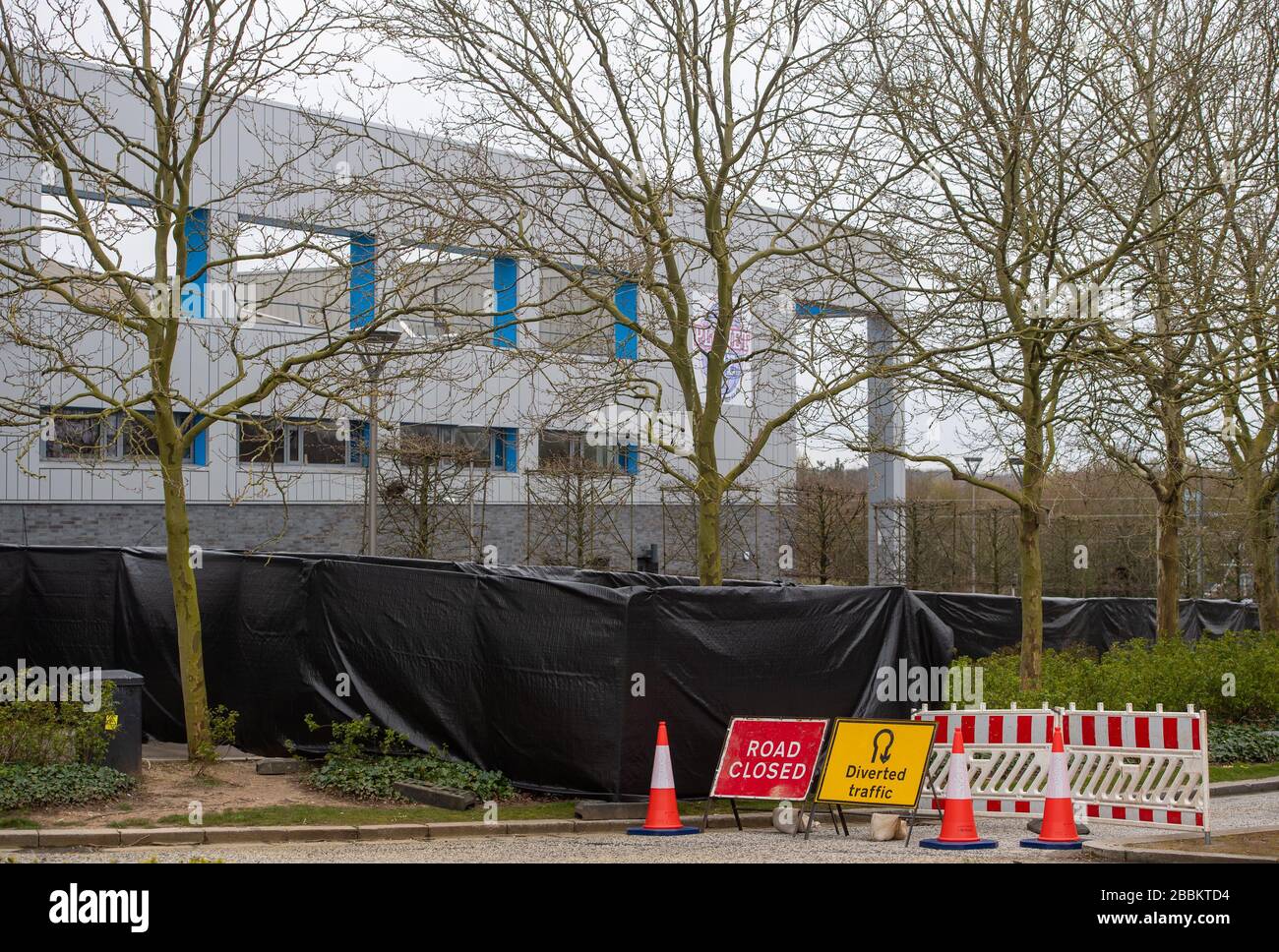 General view of Ice in Milton Keynes, where work has begun to