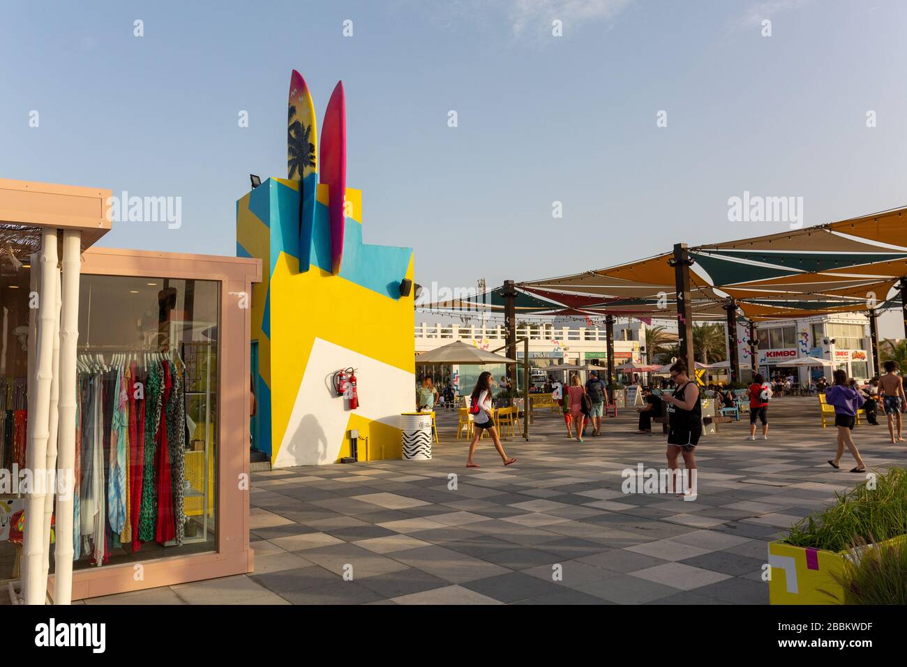 Kite Beach Dubai Stock Photo Alamy