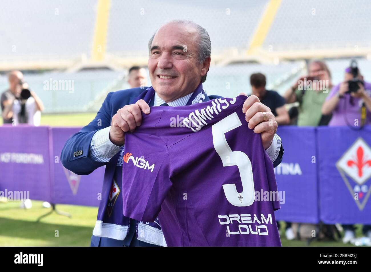 Rocco Commisso President Acf Fiorentina U19 Editorial Stock Photo - Stock  Image