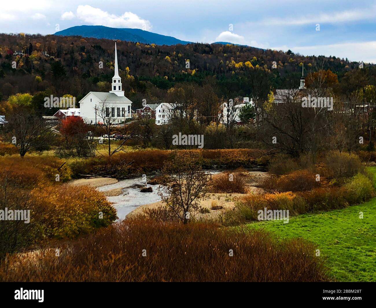 Stowe vermont town hi-res stock photography and images - Alamy