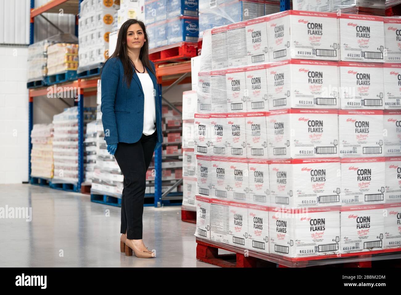 Enfield Council Leader Nesil Caliskan at the launch of Enfield Council