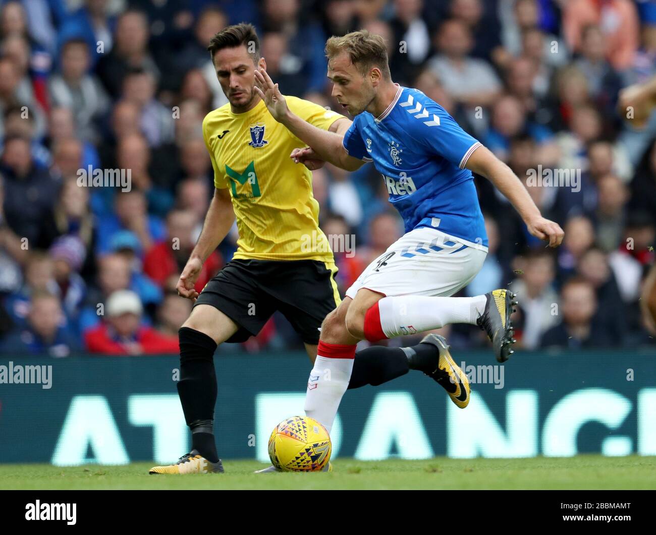 Uefa europa league match ibrox hires stock photography and images Alamy