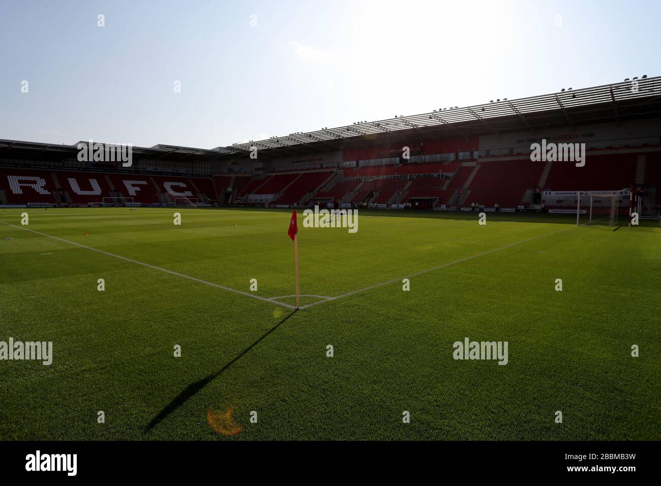 Rotherham United's AESSEAL New York Stadium Stock Photo - Alamy