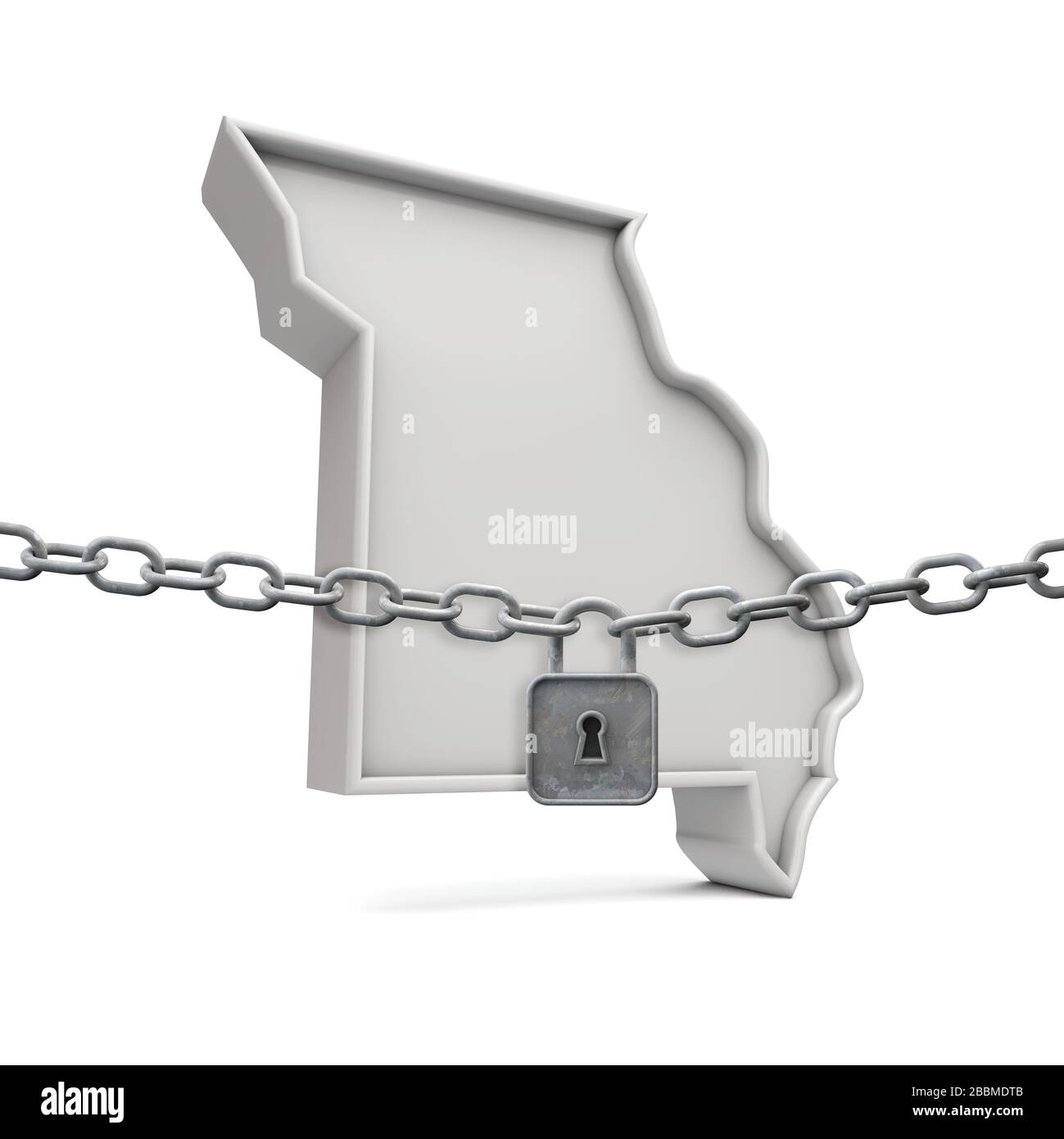 Us state missouri map hires stock photography and images Alamy